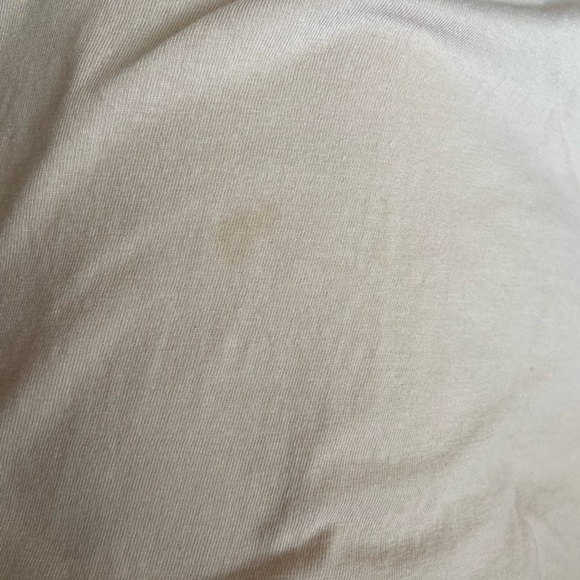 Embroidered Sun & Stars Baby Blue Hollister Crop Crewneck Sweatshirt Size M - Picture 5 of 5